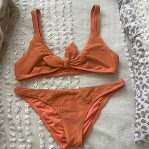 Billabong coral two piece